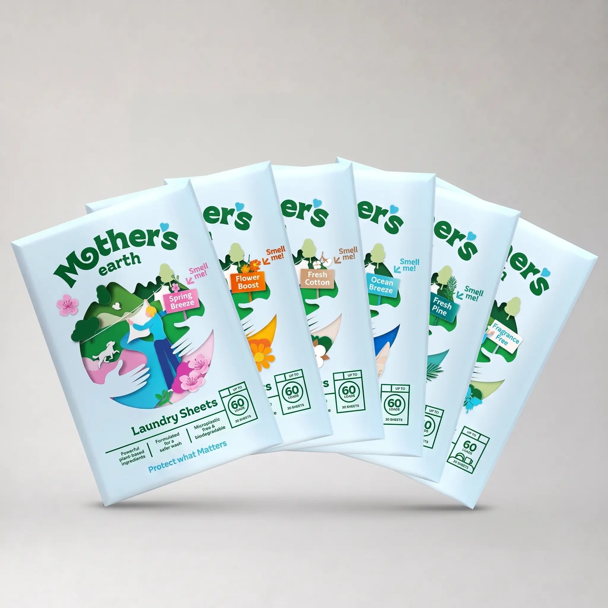 Eco-Friendly Laundry Sheets Mother's Earth