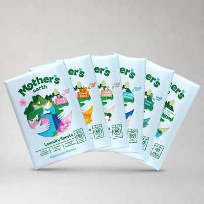 Eco-Friendly Laundry Sheets Mother's Earth