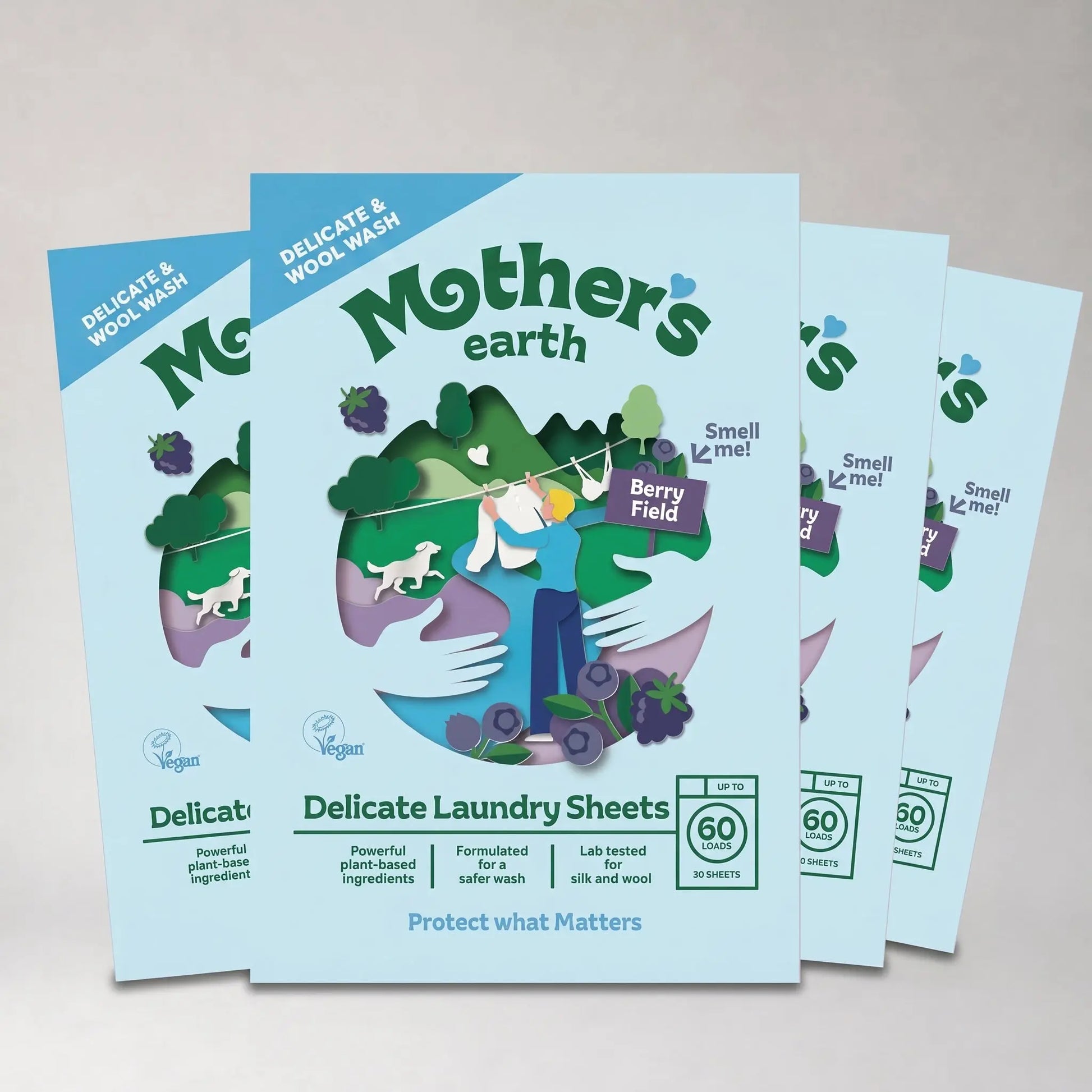 Eco-friendly Laundry Sheet – For Silk & Wool Mother's Earth Worldwide