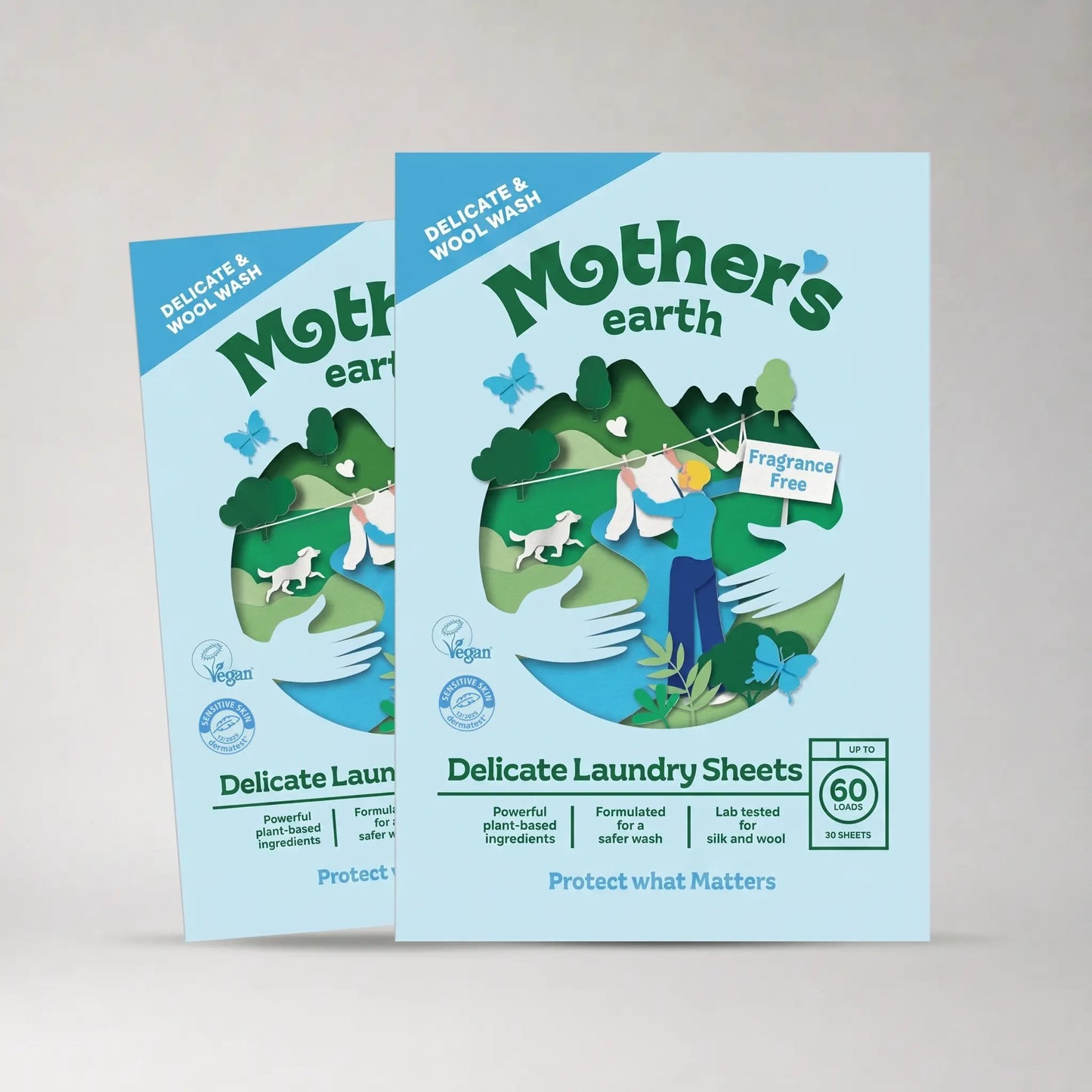 Eco-friendly Laundry Sheet – For Silk & Wool Mother's Earth Worldwide
