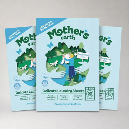 Eco-friendly Laundry Sheet – For Silk & Wool Mother's Earth Worldwide