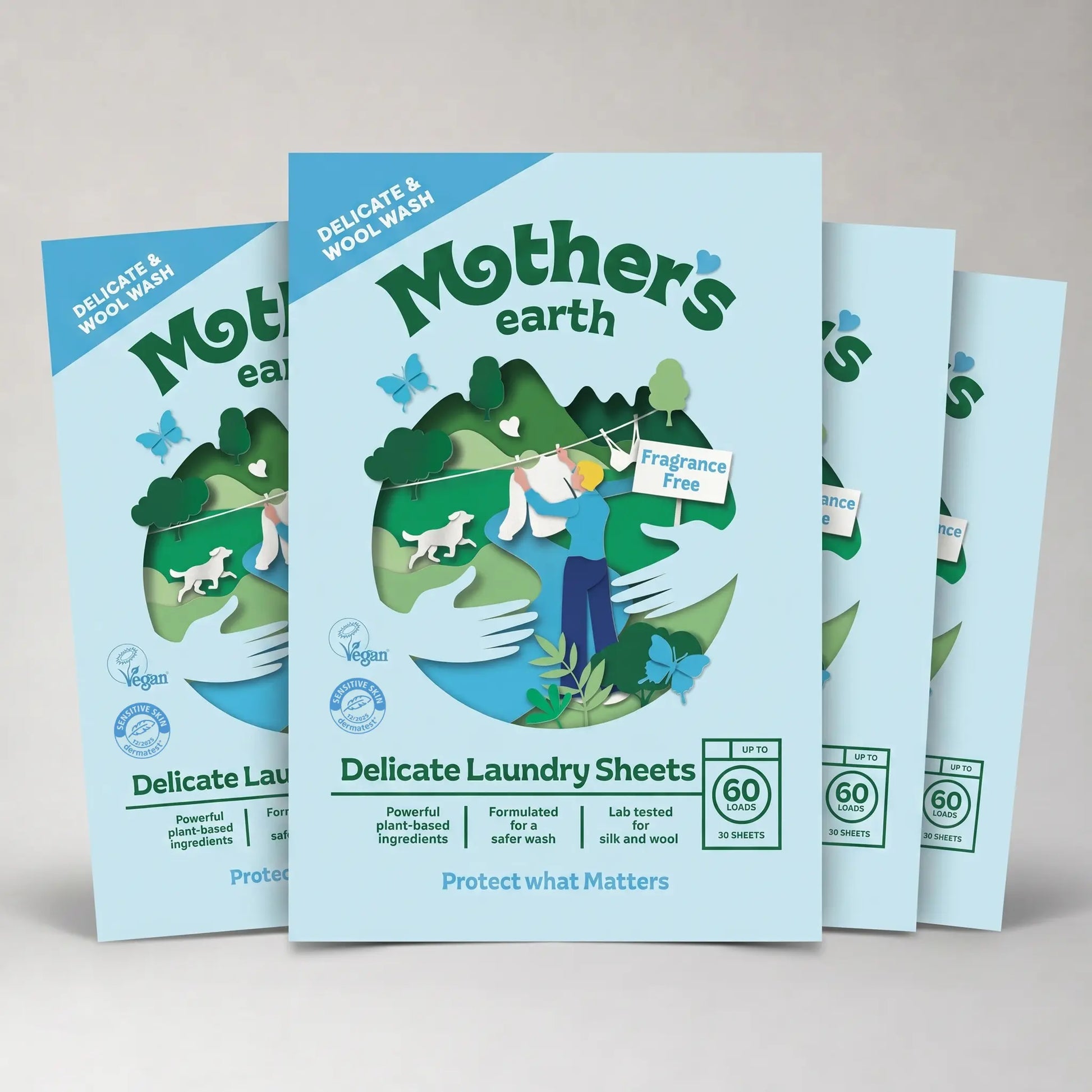 Eco-friendly Laundry Sheet – For Silk & Wool Mother's Earth Worldwide
