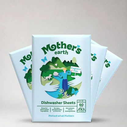Eco-Friendly Dishwasher Sheets Mother's Earth