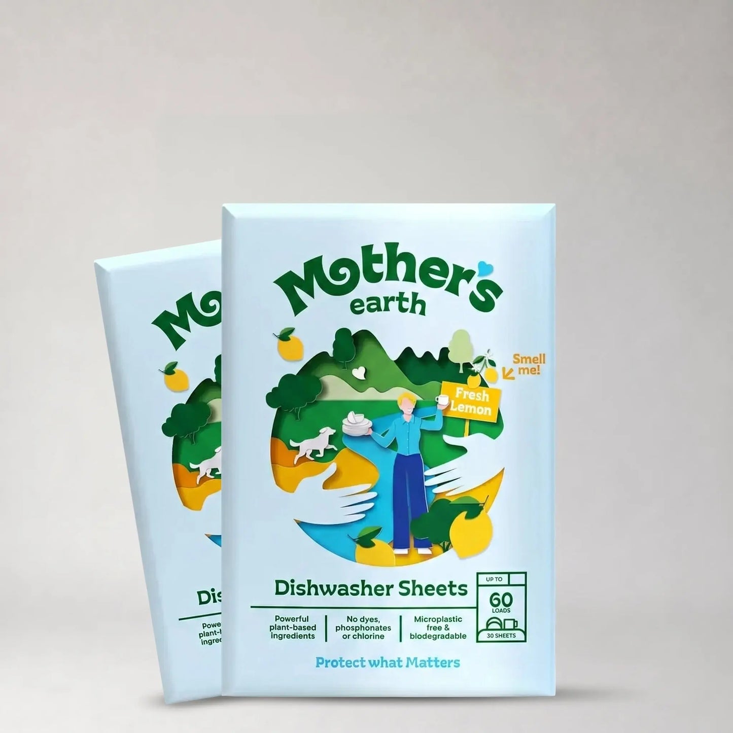 Eco-Friendly Dishwasher Sheets Mother's Earth
