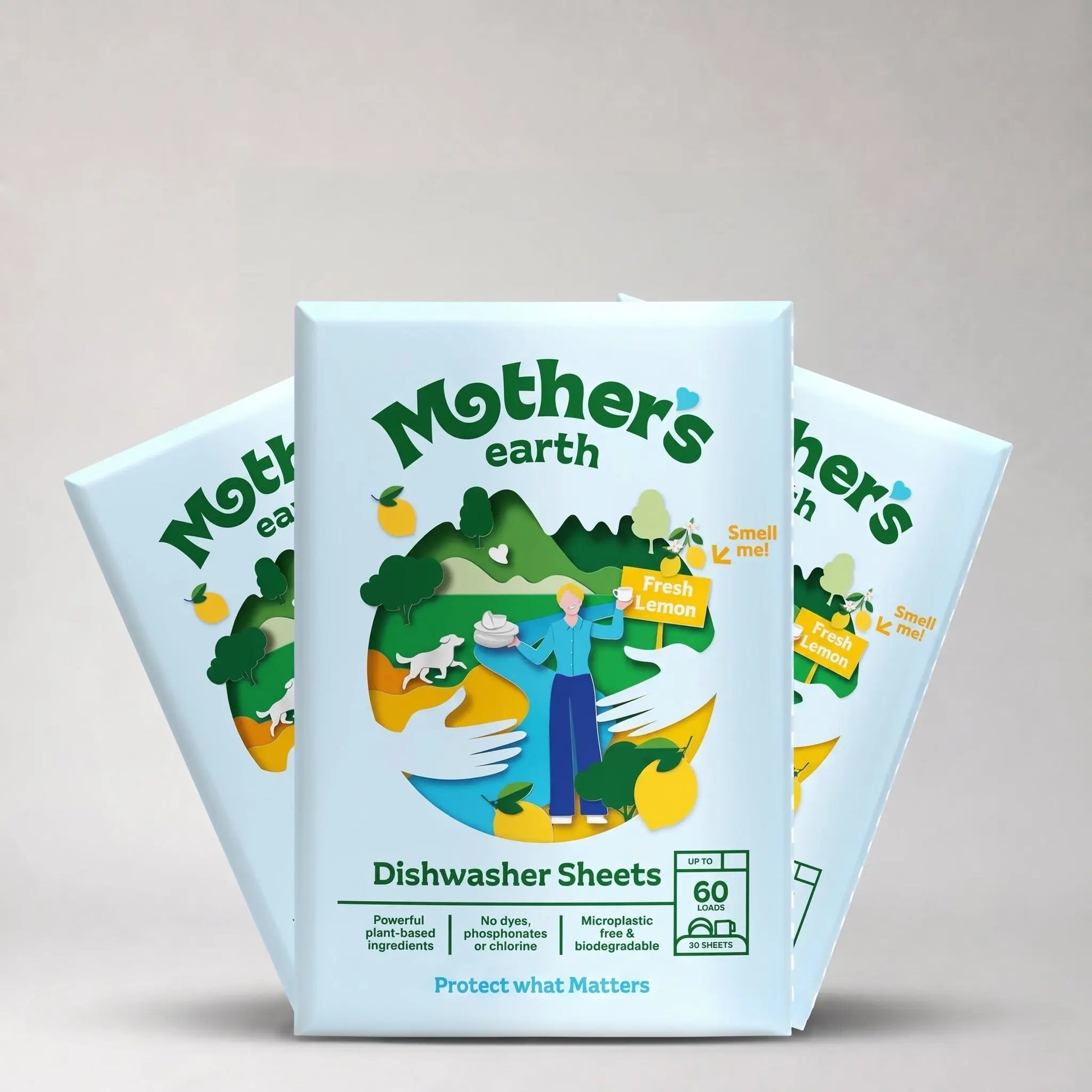 Eco-Friendly Dishwasher Sheets Mother's Earth
