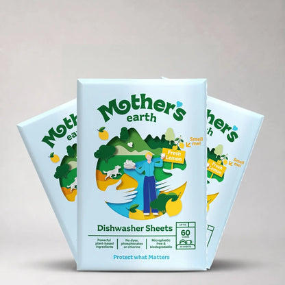 Eco-Friendly Dishwasher Sheets Mother's Earth