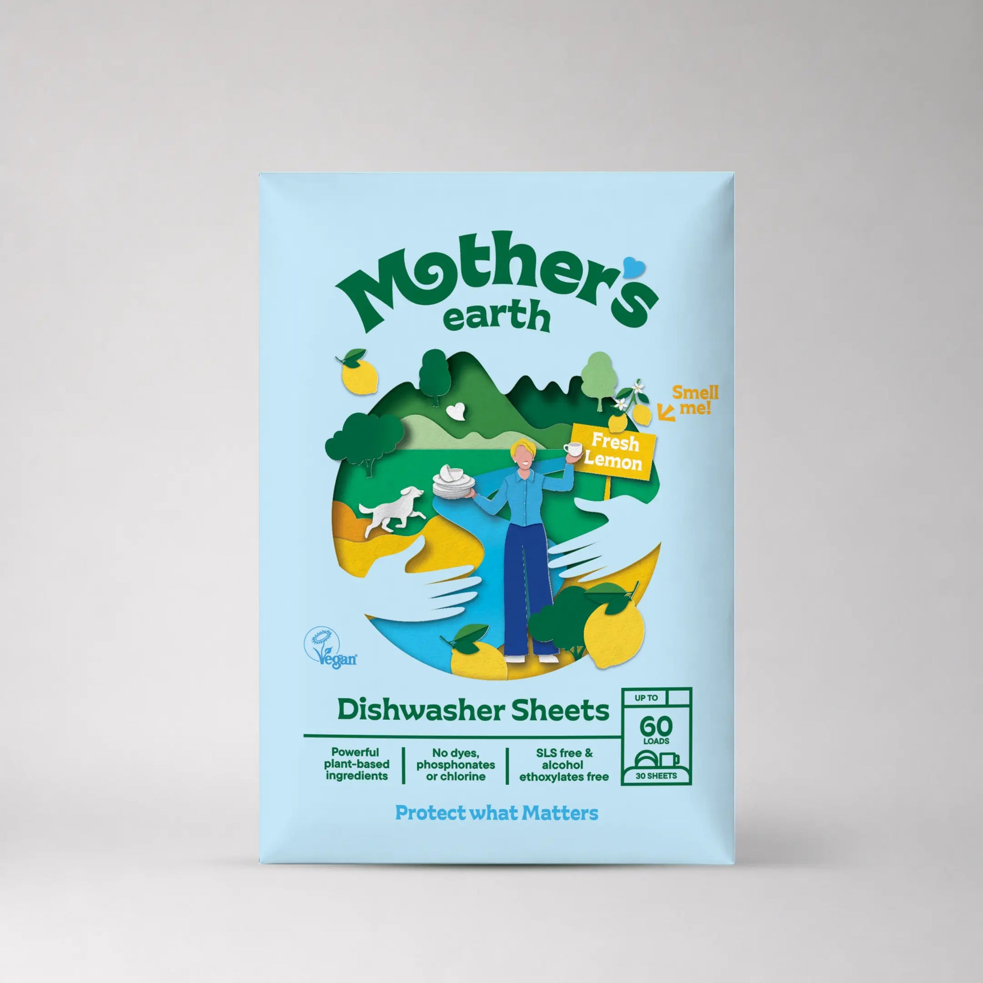 Eco-Friendly Dishwasher Sheets Mother's Earth