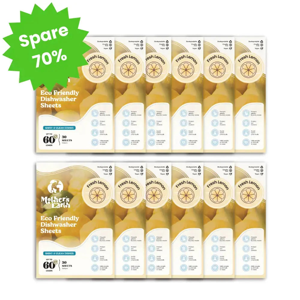 Einmalige Aktion | Umweltfreundliche Spülmaschinen-Blätter Mother's Earth