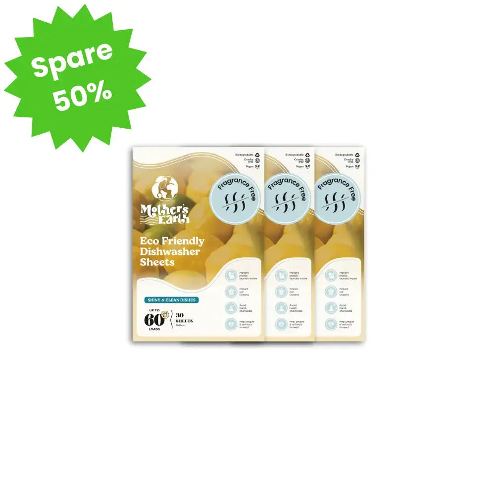 Einmalige Aktion | Umweltfreundliche Spülmaschinen-Blätter Mother's Earth
