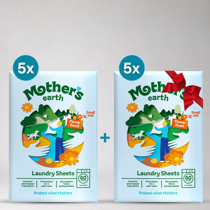 Eco-Friendly Laundry Sheets (1,4,10) Mother's Earth