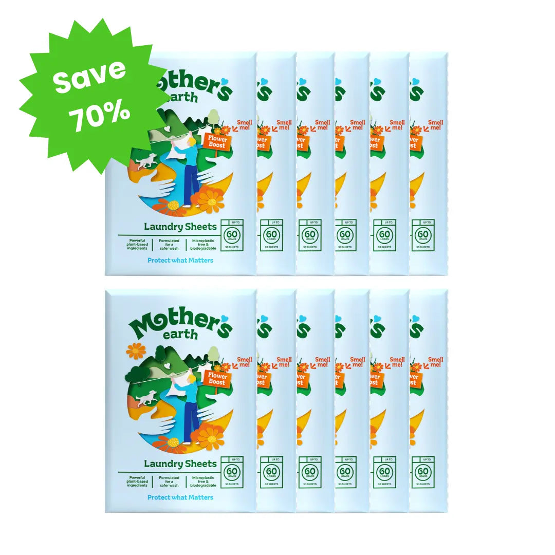 One-time Offer | Eco-friendly Laundry Sheets Mother's Earth