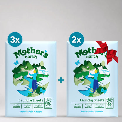 Eco-Friendly Laundry Sheets Mother's Earth