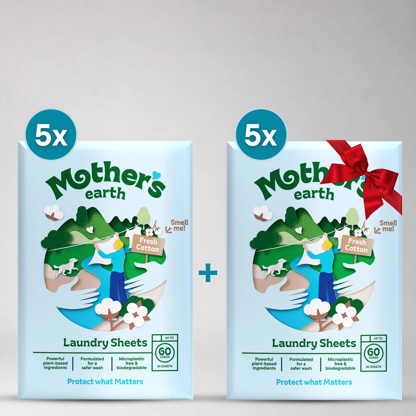 Eco-Friendly Laundry Sheets Mother's Earth