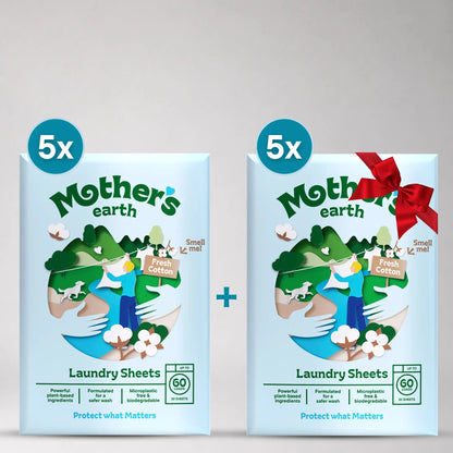 Eco-Friendly Laundry Sheets Mother's Earth