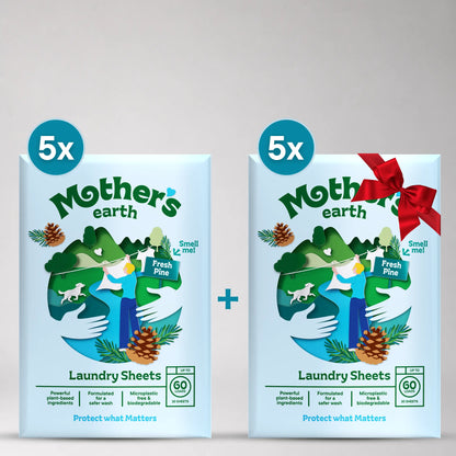 Eco-Friendly Laundry Sheets (1,4,10) Mother's Earth