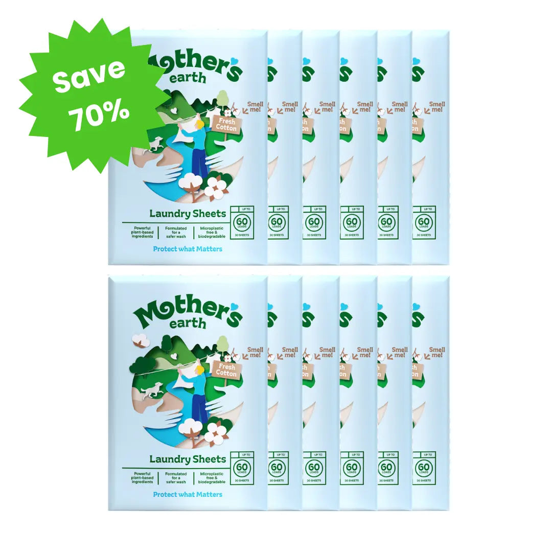One-time Offer | Eco-friendly Laundry Sheets Mother's Earth