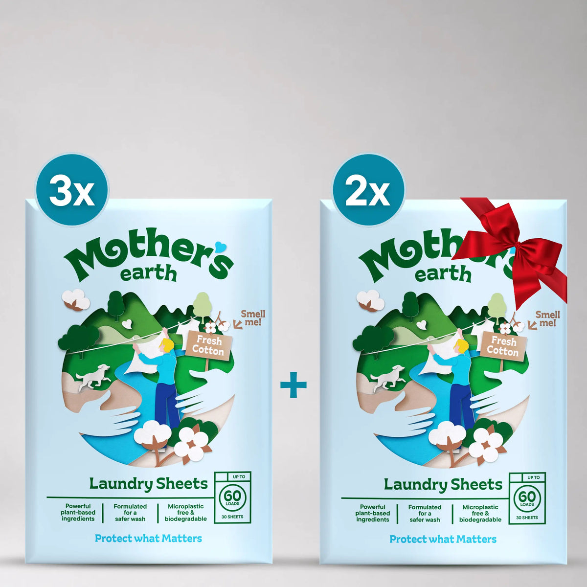 Eco-Friendly Laundry Sheets Mother's Earth