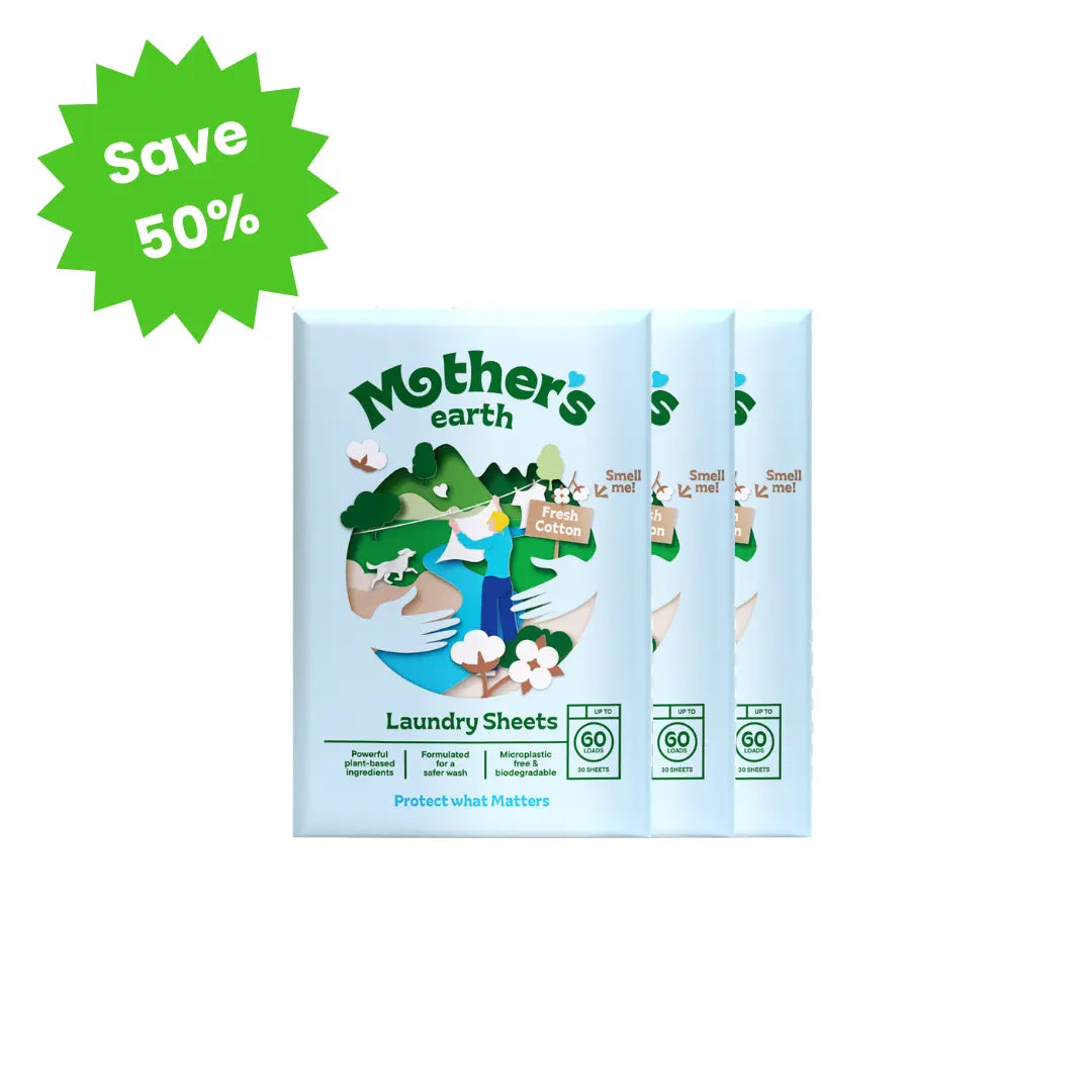One-time Offer | Eco-friendly Laundry Sheets Mother's Earth