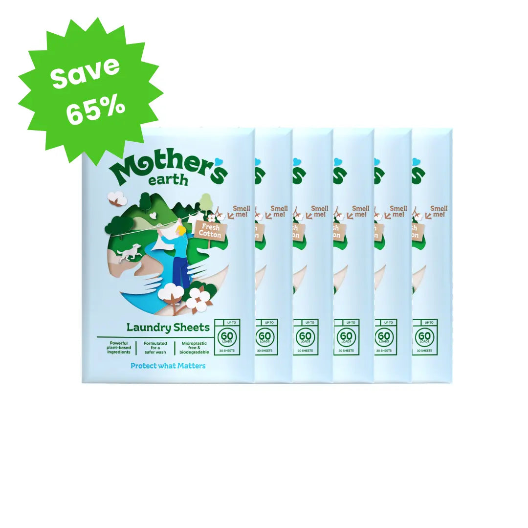 One-time Offer | Eco-friendly Laundry Sheets Mother's Earth
