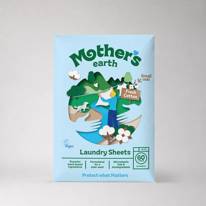 Eco-Friendly Laundry Sheets Mother's Earth