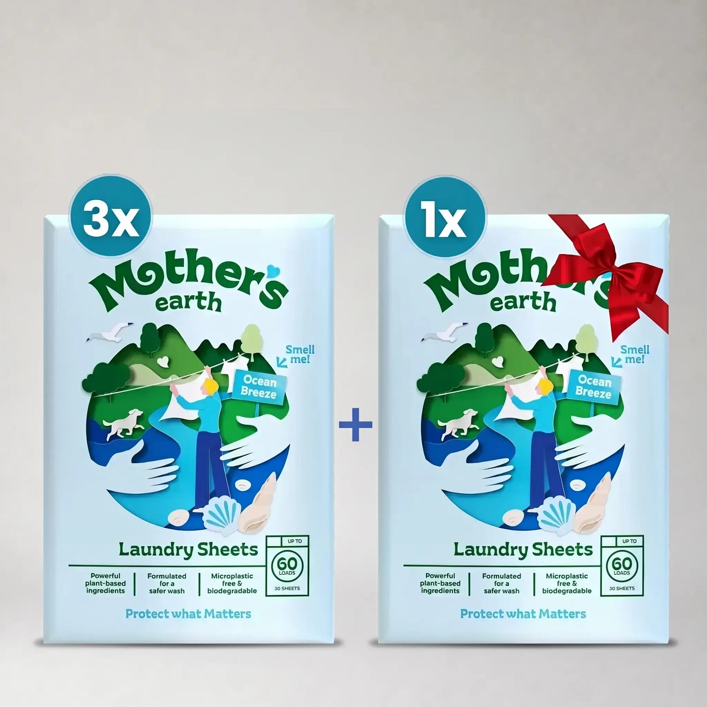 Eco-Friendly Laundry Sheets Mother's Earth