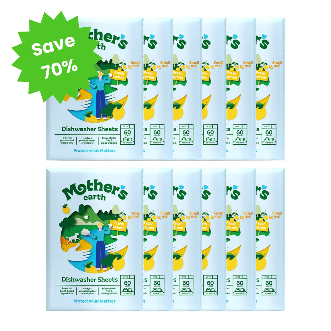 One-time Offer | Eco-friendly Dishwasher Sheets Mother's Earth