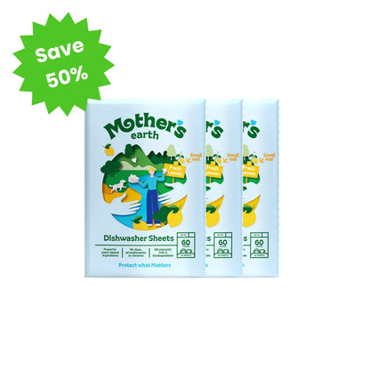 One-time Offer | Eco-friendly Dishwasher Sheets Mother's Earth