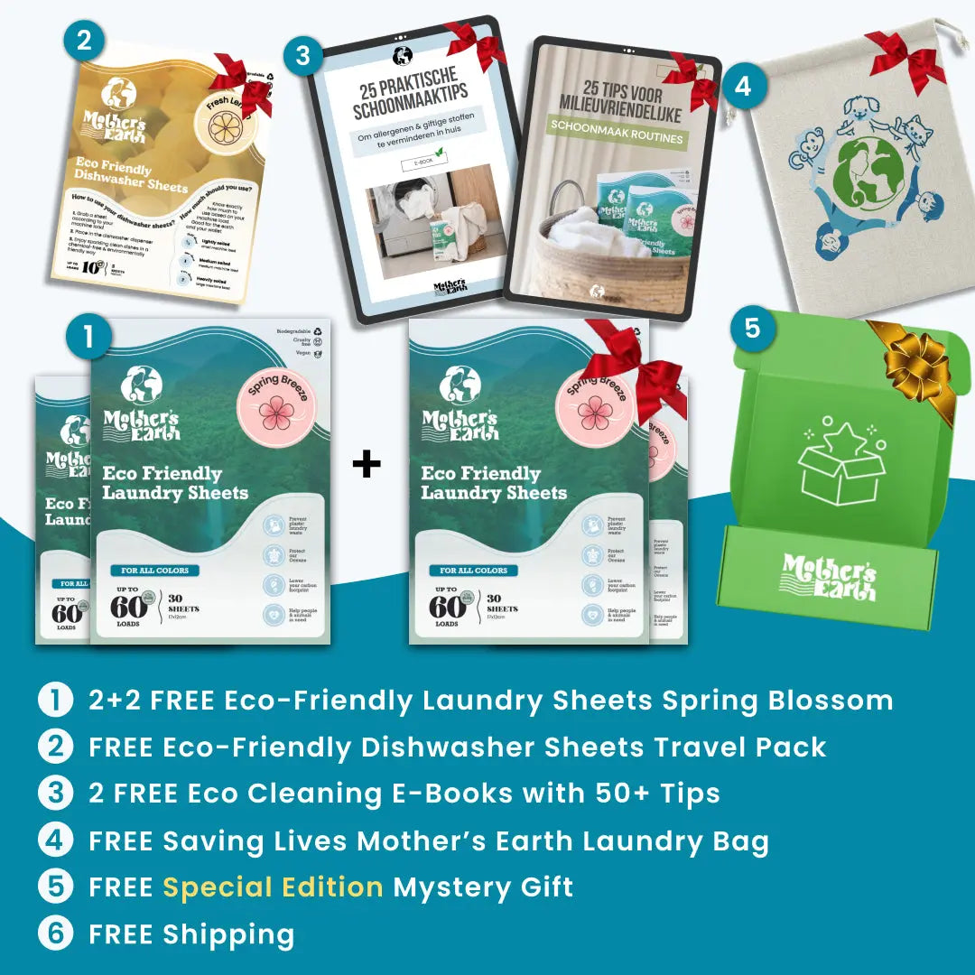 Laundry Detergent Sheets 240 Washes + Free Gifts
