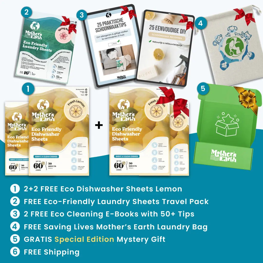 Dishwasher Sheets 240 Washes + Free Gifts