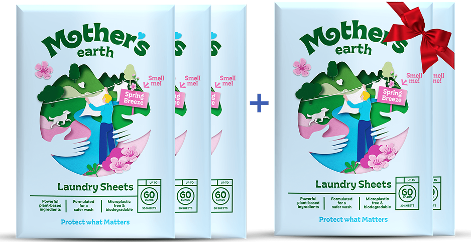 Eco-Friendly Laundry Sheets Mother's Earth