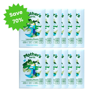 One-time Offer | Eco-friendly Laundry Sheets Mother's Earth