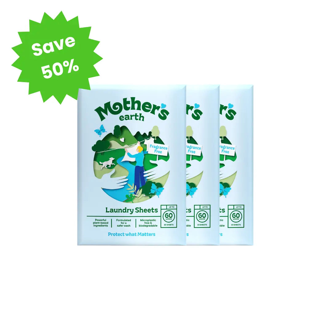 One-time Offer | Eco-friendly Laundry Sheets Mother's Earth