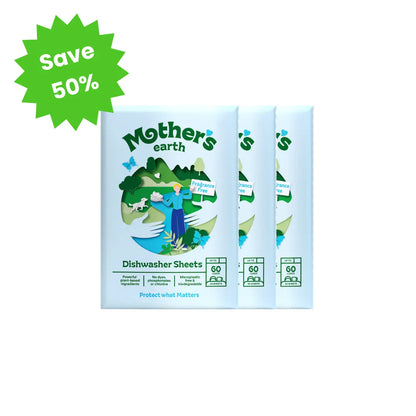 One-time Offer | Eco-friendly Dishwasher Sheets Mother's Earth