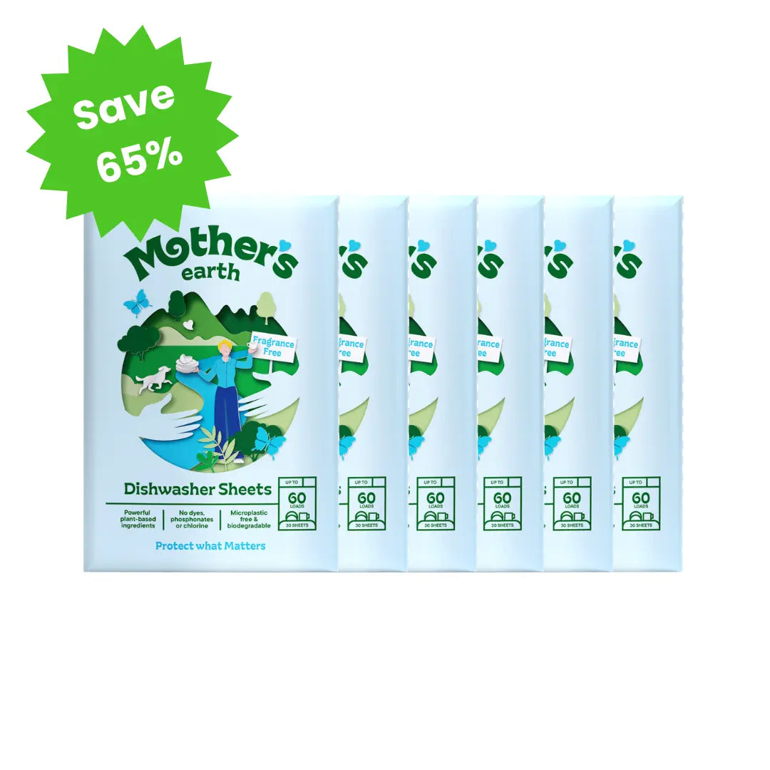 One-time Offer | Eco-friendly Dishwasher Sheets Mother's Earth