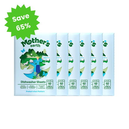 One-time Offer | Eco-friendly Dishwasher Sheets Mother's Earth