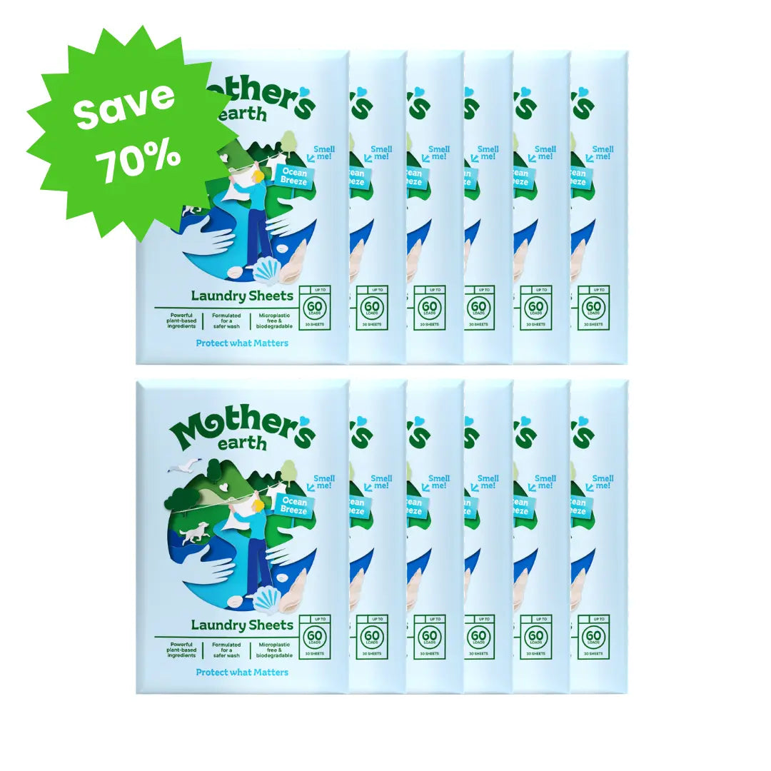One-time Offer | Eco-friendly Laundry Sheets Mother's Earth