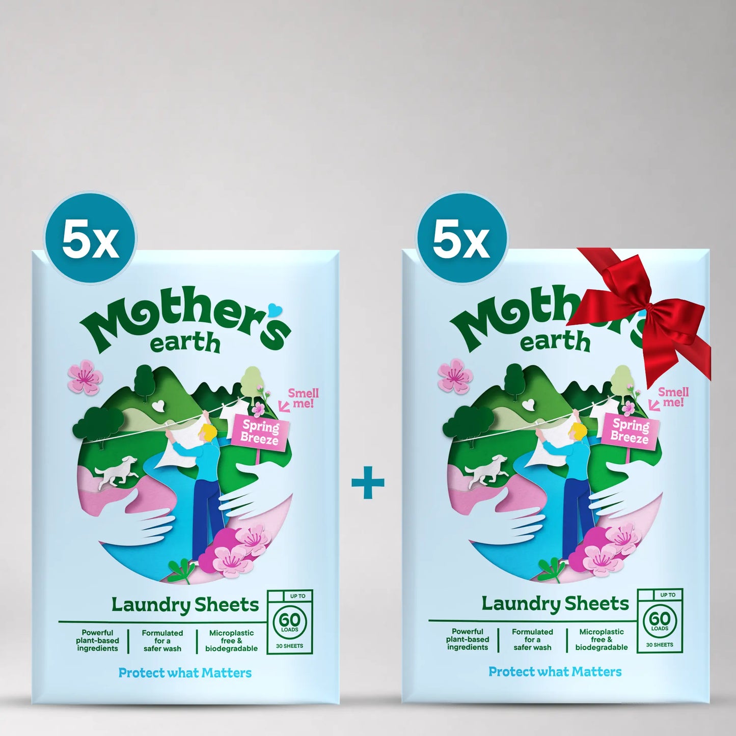 Eco-Friendly Laundry Sheets (1,4,10) Mother's Earth