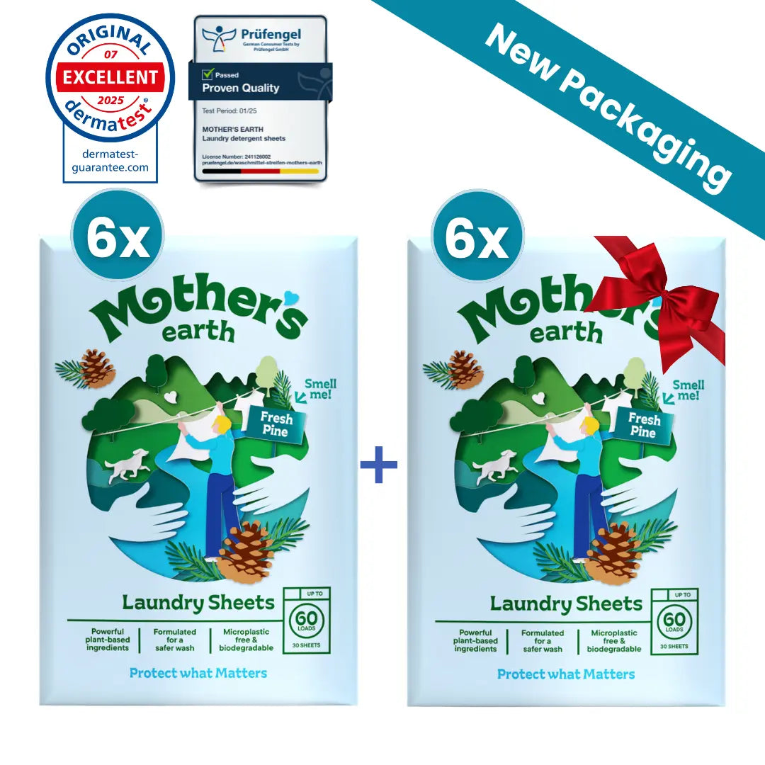 Eco-Friendly Laundry Sheets + Scent Beads Mother's Earth
