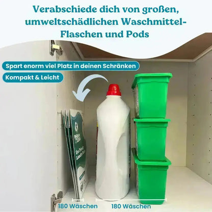 Einmalige Aktion | Umweltfreundliche Waschmittel-Blätter Mother's Earth