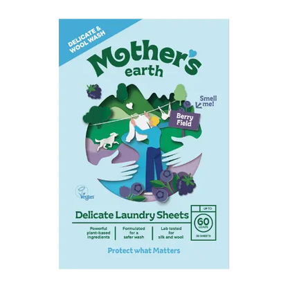Laundry Detergent Sheet - Silk & Wool (Gift 2) Mother's Earth Worldwide