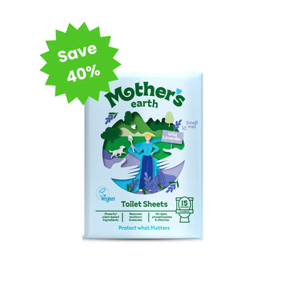 Toilet Cleaning Sheets Mother's Earth