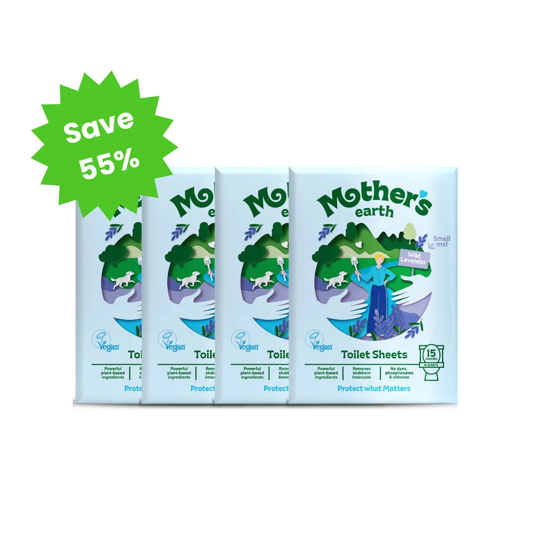 Toilet Cleaning Sheets Mother's Earth
