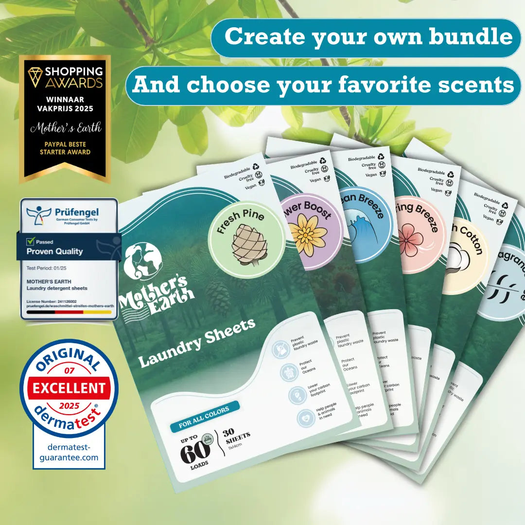 Eco-Friendly Laundry Sheets Mother's Earth