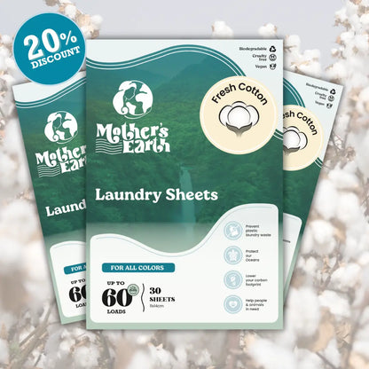 Eco-Friendly Laundry Sheets Mother's Earth