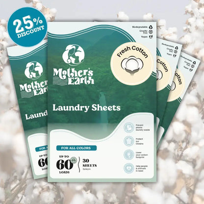 Eco-Friendly Laundry Sheets Mother's Earth