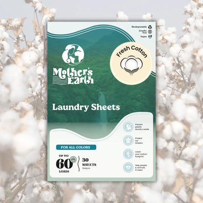 Eco-Friendly Laundry Sheets Mother's Earth