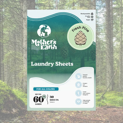 Eco-Friendly Laundry Sheets Mother's Earth