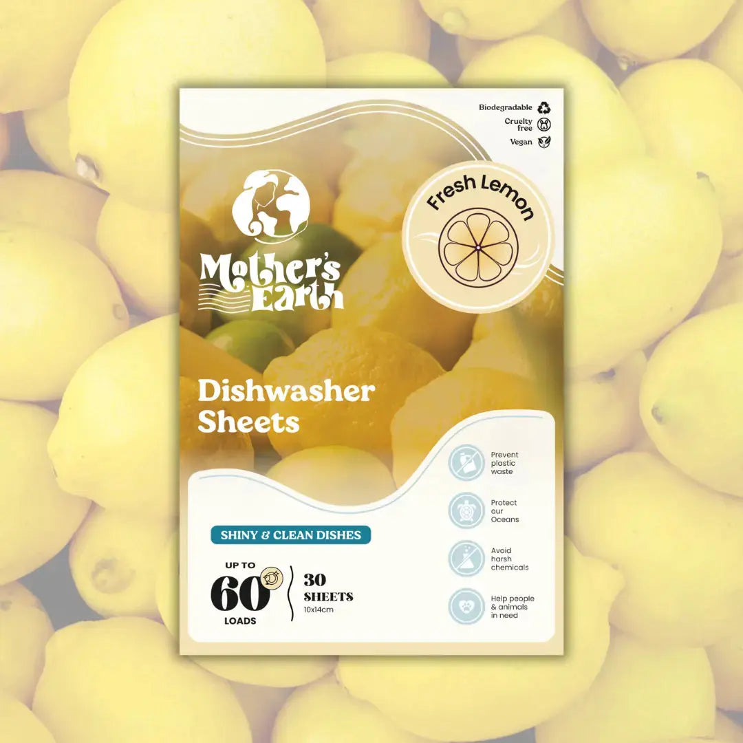 Eco-Friendly Dishwasher Sheets | Plastic-Free Detergent