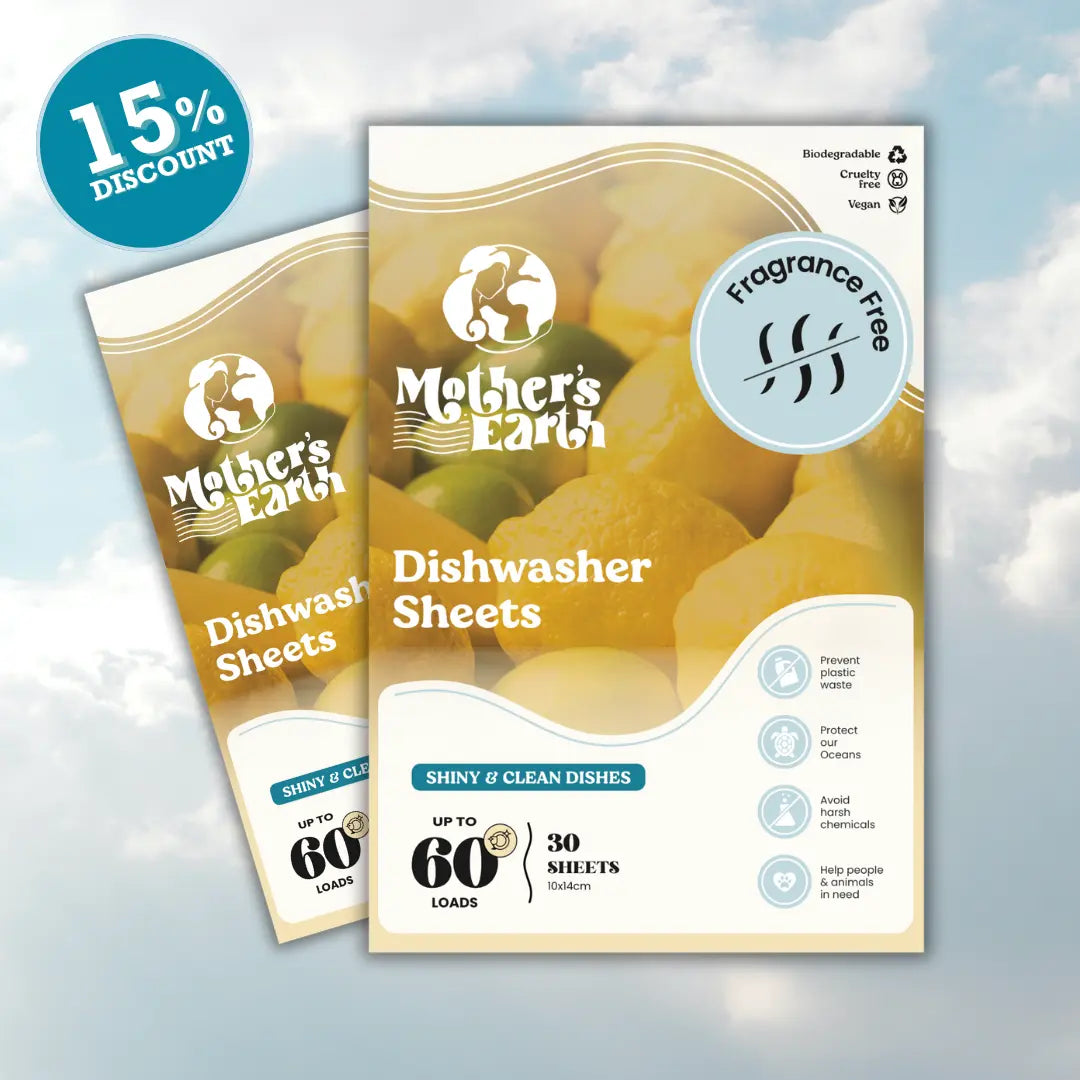 Eco-Friendly Dishwasher Sheets Mother's Earth