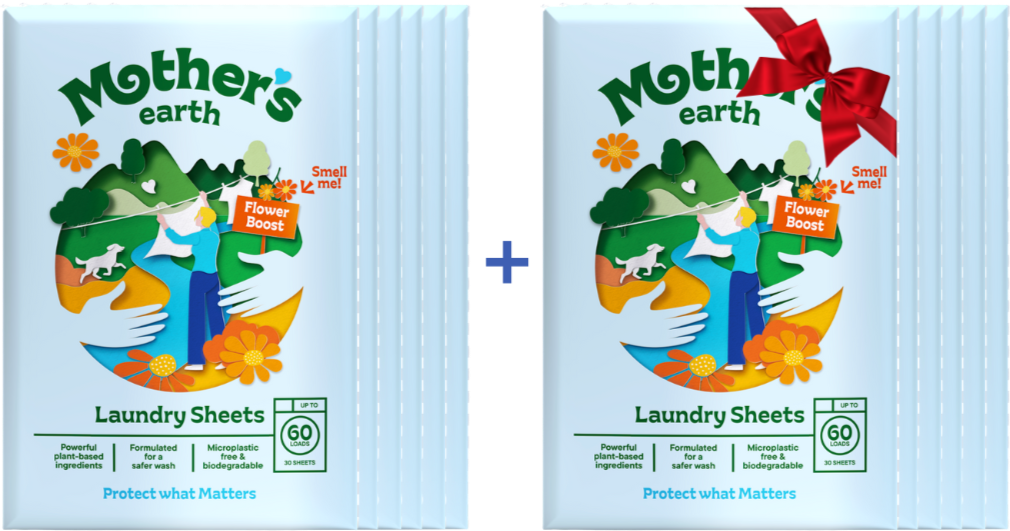 Eco-Friendly Laundry Sheets (1,4,10) Mother's Earth